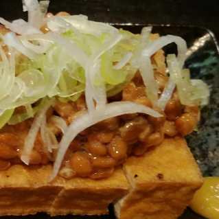 厚揚げ納豆