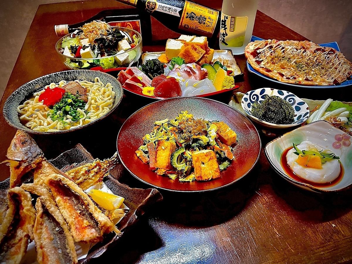 料理内容も充実！食事メインでも楽しめるコース★