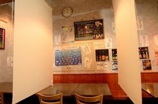 団体席のご用意も可能です。宴会、模合などに最適です。