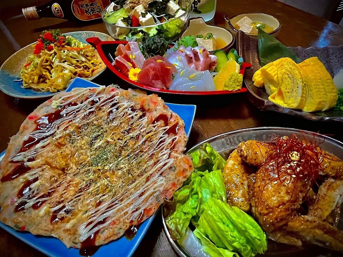料理も充実！アットホームなお店なのでお一人様もお気軽に♪