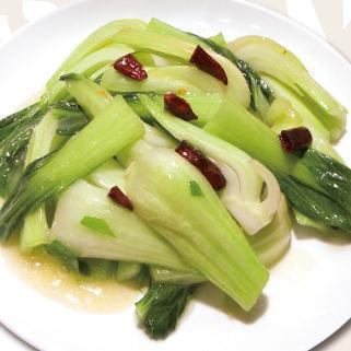 Stir-fried Chinese cabbage