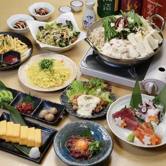【超目玉！生ビール付♪】豪華10品！贅沢コース！