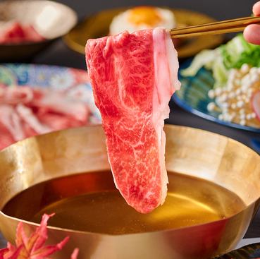 黒豚しゃぶしゃぶと和牛すき焼き