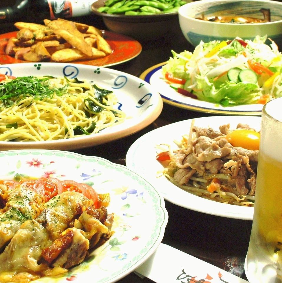 End-of-year course with all-you-can-drink for up to 5 hours, 7 dishes ¥3,900! 8 dishes ¥4,900!