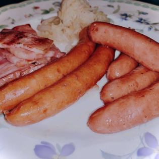 Pork sausage snack set