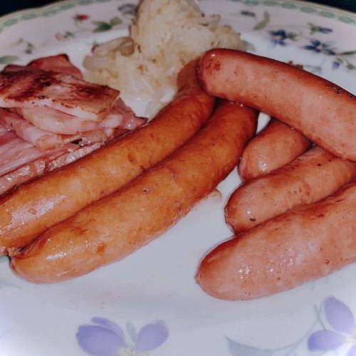 Pork sausage snack set