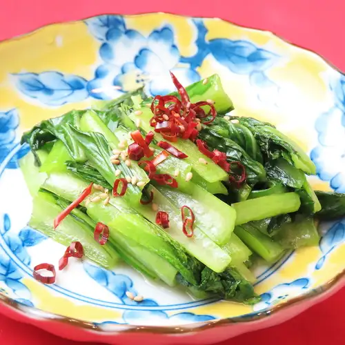 青菜炒め