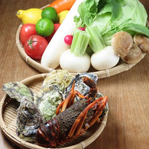 來自日本各地的新鮮食材