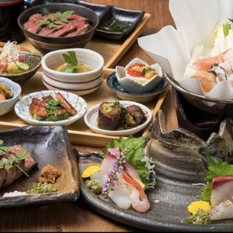 Special Year-End Party Course: Aitchbone Steak and Snow Crab Meat-Battered Course ¥8,000 (All-You-Can-Drink Not Included)