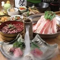 オープンから閉店まで!ゆったりランチ限定コース5,500円(飲み放題付き)