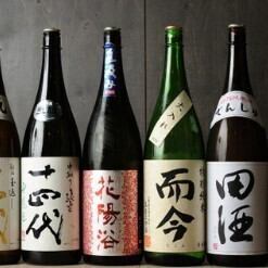 【利き酒師による厳選ペアリング＋プレミアム銘柄1杯サービス！】おつまみ付き6,000円（税込）