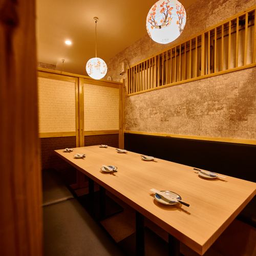 扉付き完全個室で忘年会!