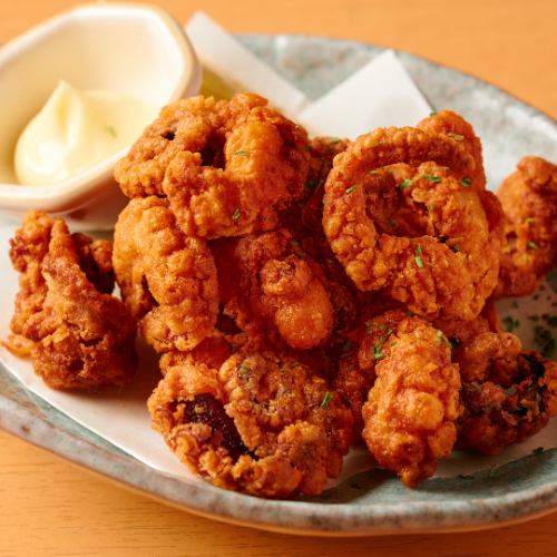 北海タコの唐揚げ 