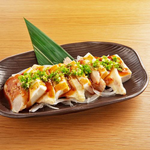 鶏ももと豆冨のよだれどり
