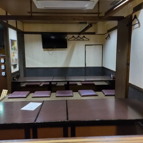 掘りごたつタイプの宴会場