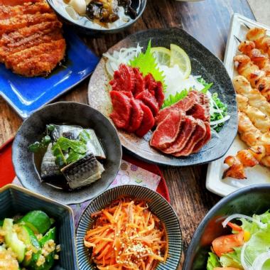 現金会計特典あり！会津産馬刺しと郷土料理が楽しめるコース