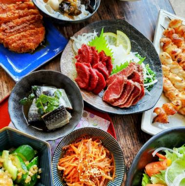 現金会計特典あり！会津産馬刺しと郷土料理が楽しめるコース