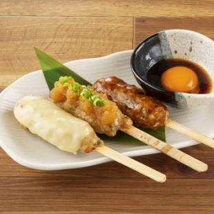 つくね串　3種盛り