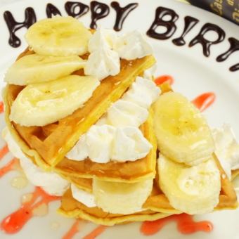 全7品&2H飲放付◆誕生日会はこれで決まり♪【BIRTHDAYコース】⇒4500円