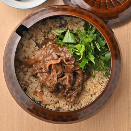 (a) [3 hours all-you-can-drink included] Domestic duck & Japanese beef shigure rice ◎ Kyo no Matsu course [10 dishes total/8,000 yen]