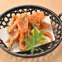 Deep-fried sweet shrimp from Hokuriku