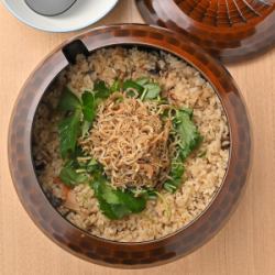 Dried chirimen and Japanese pepper rice (4 servings)