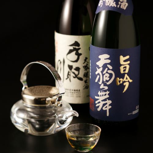 There are abundant kinds of local sake !!