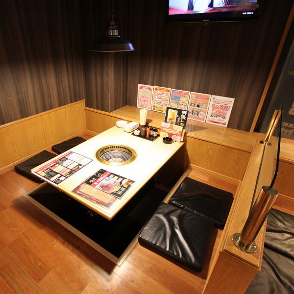掘りごたつ席でゆったり宴会♪貸切もOK！20名～最大30名様にてお気軽にご相談を。