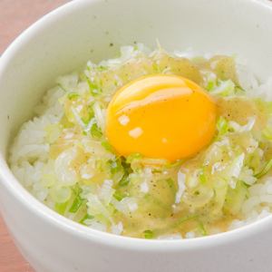 파 달걀 밥