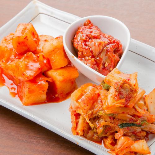 김치 3점 모듬