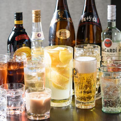 ☆120분☆생맥주・남자기 레몬 사워 등 음료 무제한 【A】