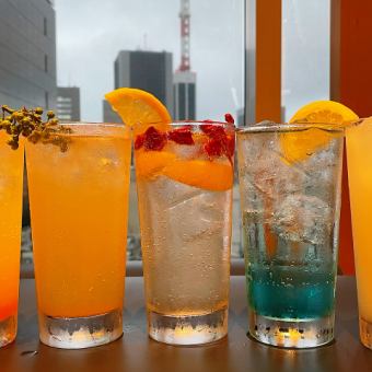 ＜季節限定＞【飲み放題｜２H】スタンダード飲み放題付コース◆5280円◆人気三味薬膳火鍋など