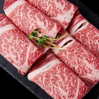 【含2小时无限畅饮】特制神户和牛套餐◆10道菜/7,280日元◆火锅、神户和牛、竹筒鸡肉丸、国产牛肉