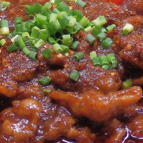 牛肉の四川煮