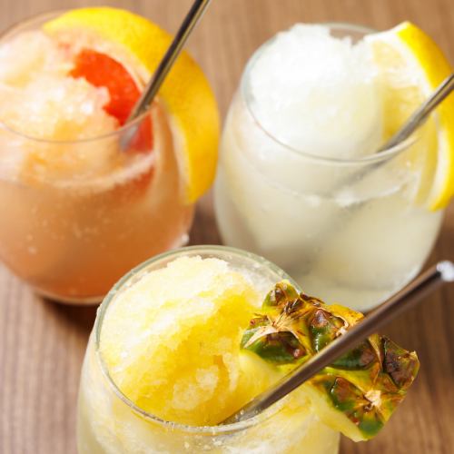 灯鶏シャーベットサワー♪