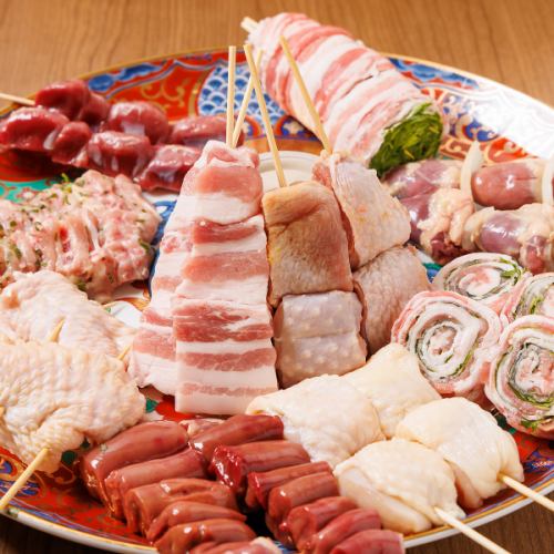 おまかせ串盛りあります!
