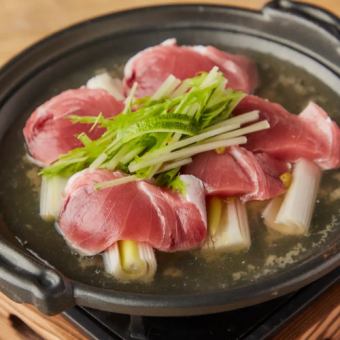 【３H飲放】本鮪のねぎま鍋×本鮪３点盛や日替り鮪焼きにレアカツ含『華』全8品4910円⇒4000円