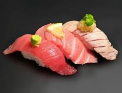 鮪握り(3貫)
