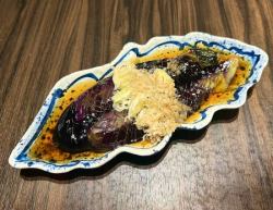 揚げ出し茄子鮪風味