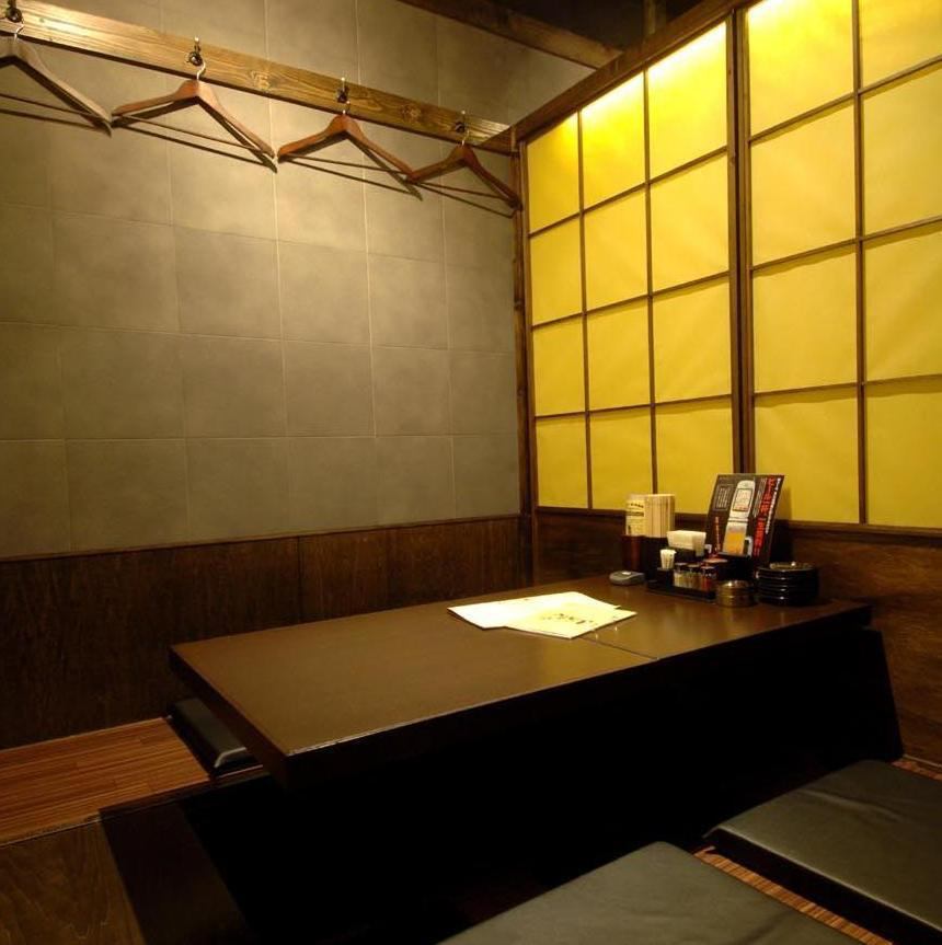 There are plenty of private rooms that can be used by small groups♪ You can relax so it's perfect for a date.