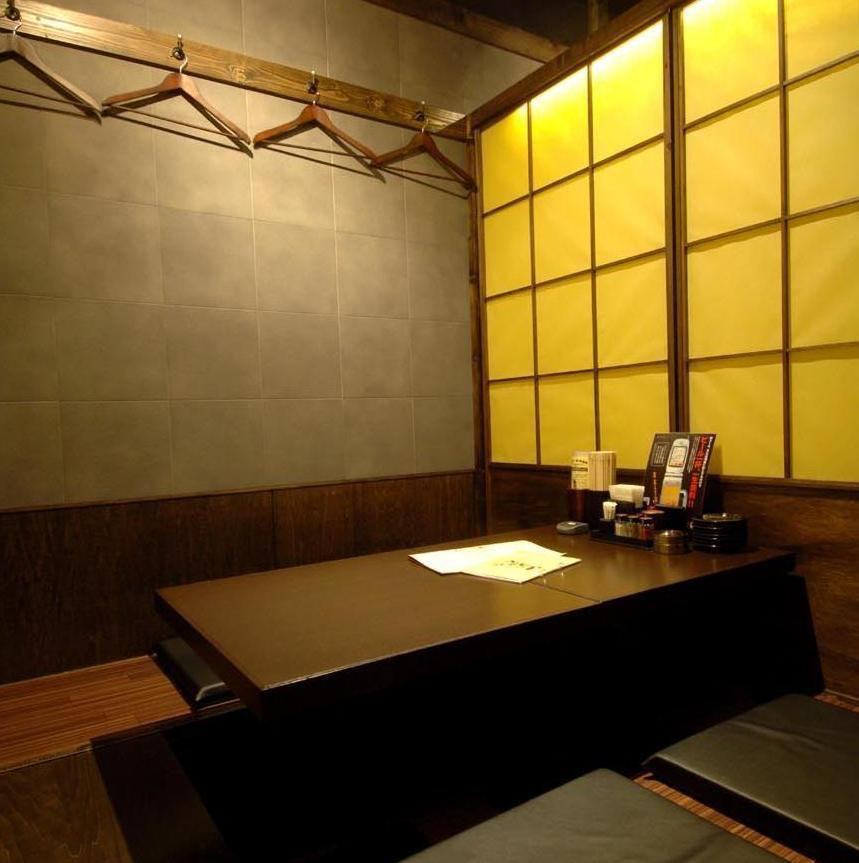 There are plenty of private rooms that can be used by small groups♪ You can relax so it's perfect for a date.