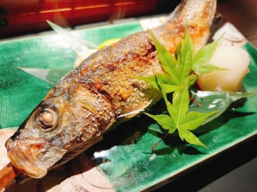 脂にしん塩焼き