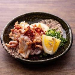 いか下足塩焼き