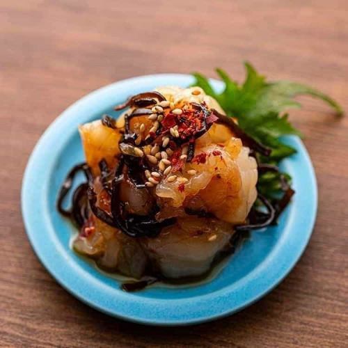 生海老昆布あえ