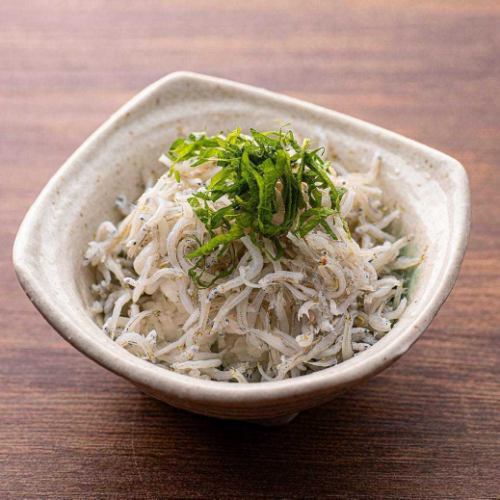 釜揚げしらす鬼おろし