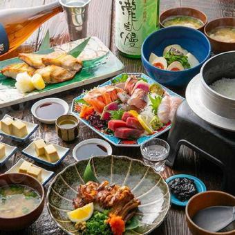 【日本酒飲み放題付き】《8,500円コース》極上和牛とうなぎ蒲焼きなど豪華な全9品