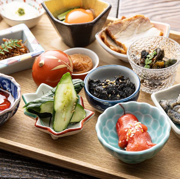 釜炊きご飯&こだわりのお供