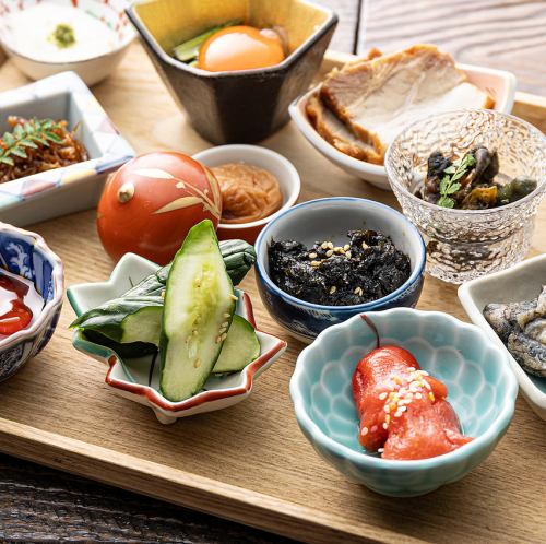 釜炊きご飯&こだわりのお供