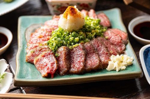 極上和牛ももたたき