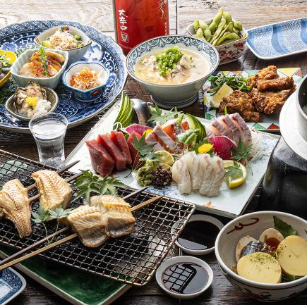 忘新年会に≪幹事様おすすめ≫  定番の囲炉裏焼きコース4500円/込【飲放題付/90分】